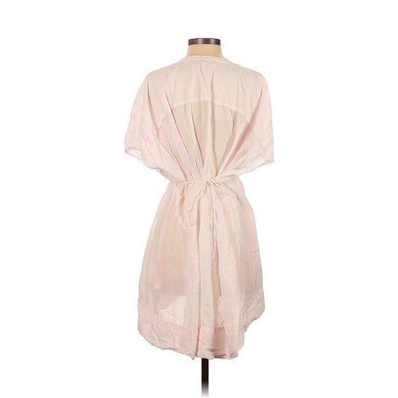 AllSaints ISME Boho Tie Dye Gauzy Lightweight Dress Swim Cover S Pink $135 - Picture 9 of 9